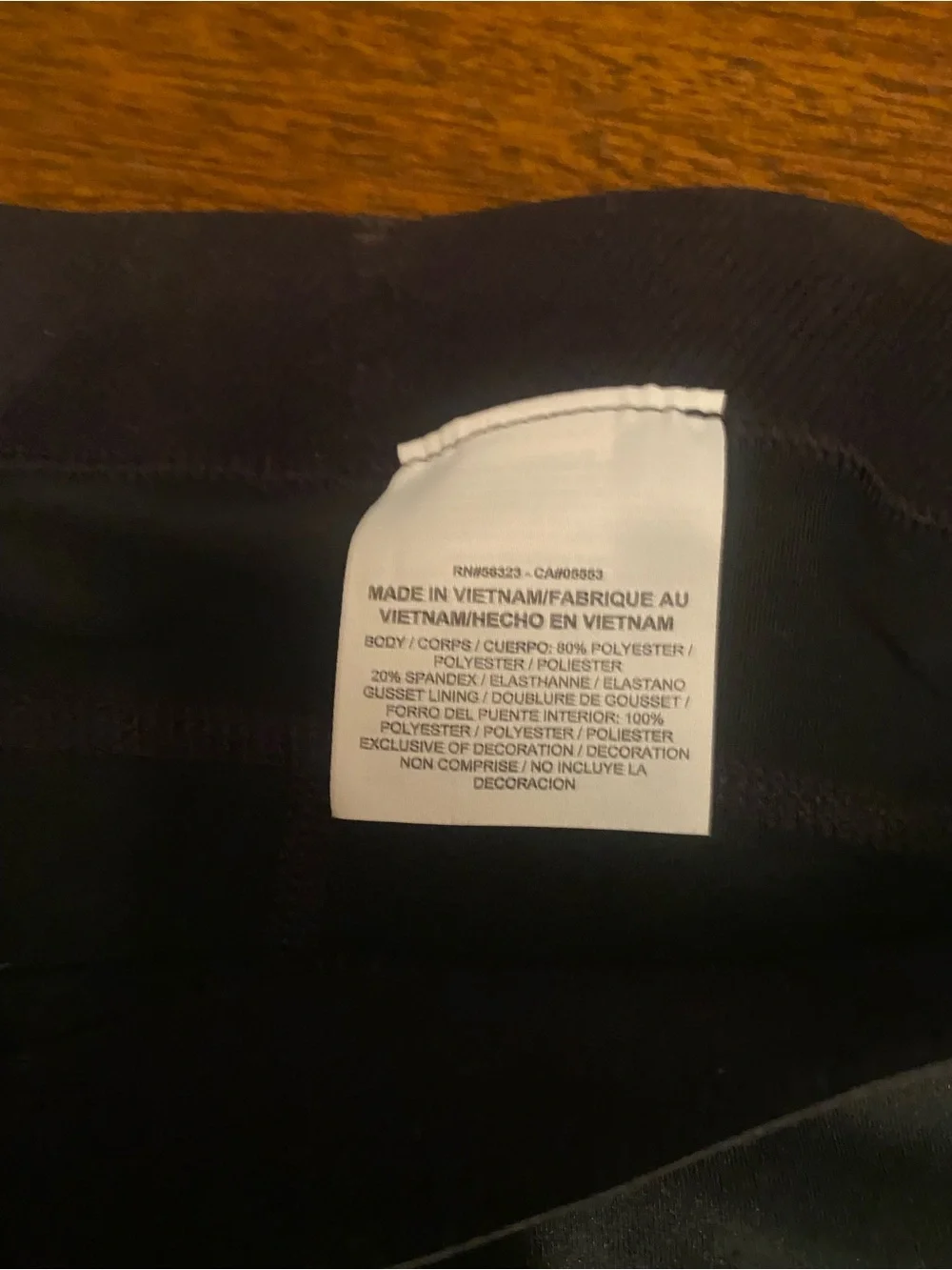 Nike Black Capri Workout Leggings women size large